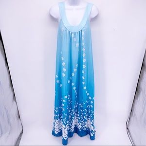 VINTAGE Travel Lite Boho Retro Nightgown Size S